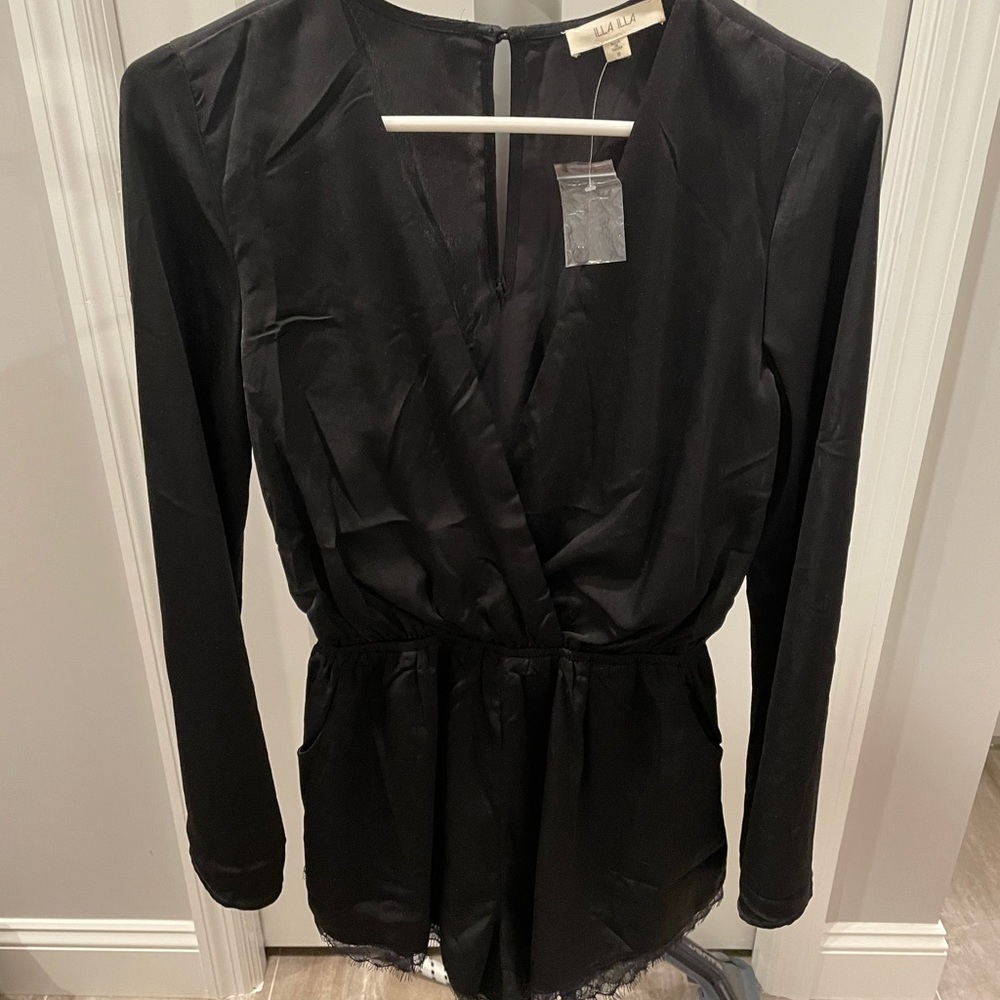 Long sleeve romper